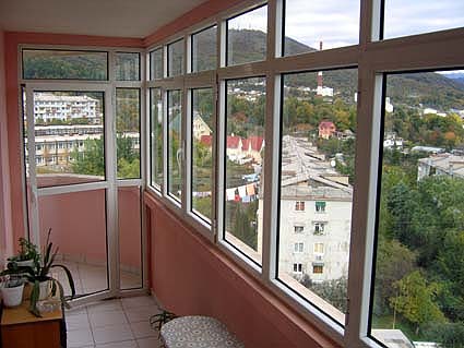 балконное пластиковое окно Бронницы