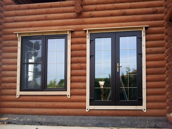 Установка пластиковых окон в деревянном доме Бронницы