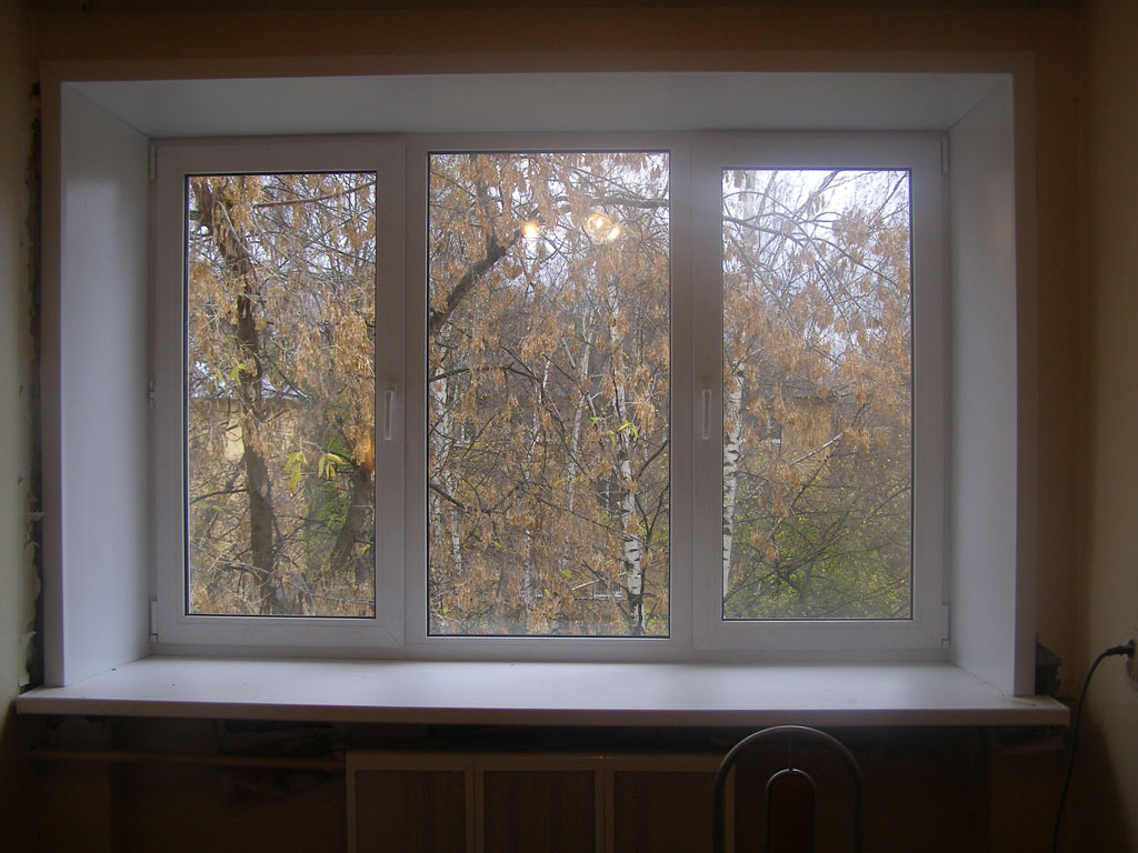 Готовые пластиковые окна для дачи и дома Бронницы